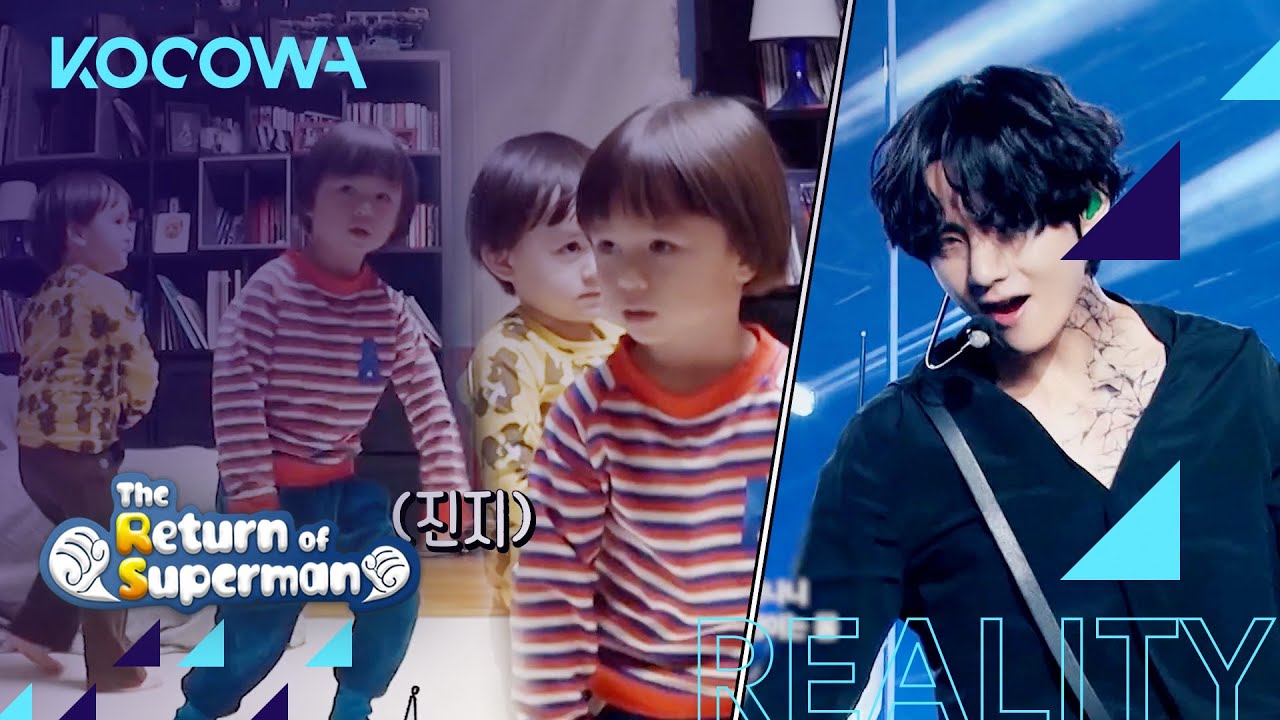 William & Bentley listen to a BTS song [The Return of Superman Ep 363]