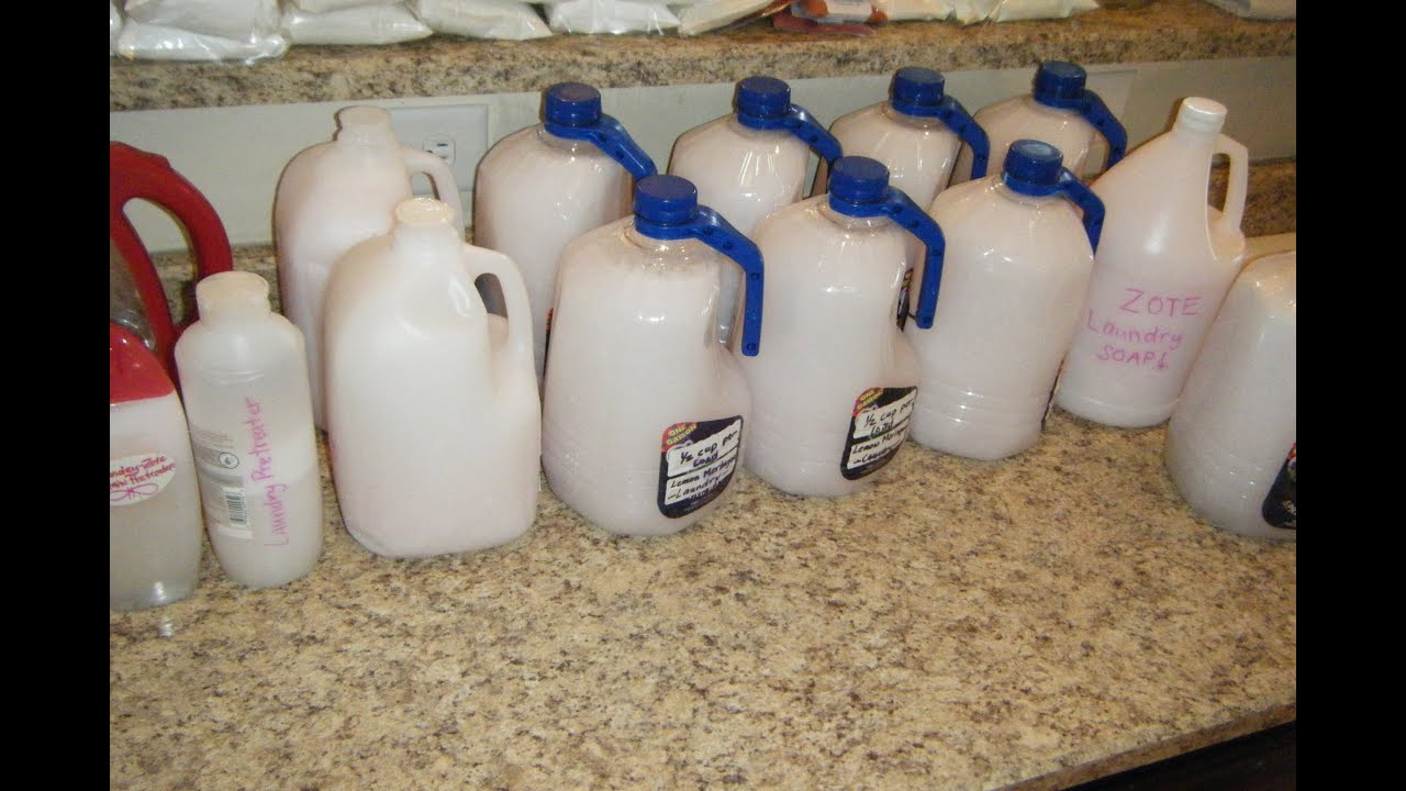 Janie's BEST Laundry Detergent Recipe - IMPROVED!