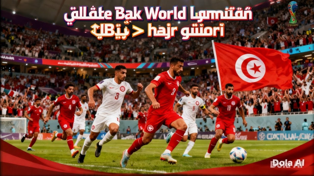 الرحلة للفوز بكأس العالم بالمنتخب التونسي 🇹🇳😎تحدي أسطوري 