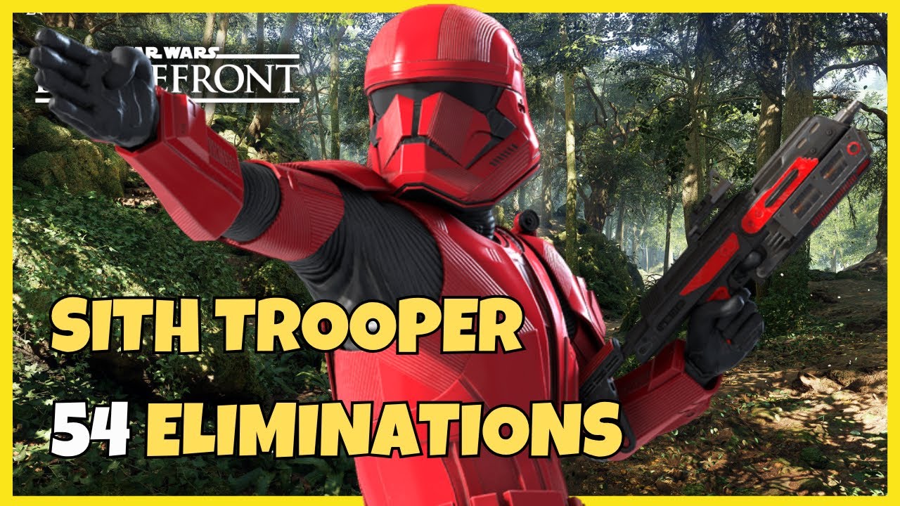 SITH TROOPER UNSTOPPABLE | Supremacy | Battlefront 2