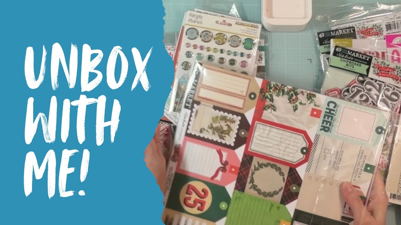 Unbox with Me #scrapbookgeneration #scrapbook #prettylittlestudio