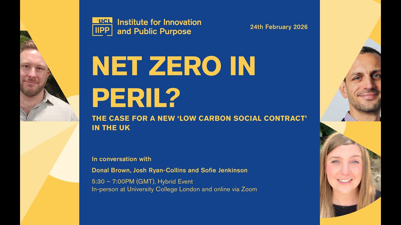 Net Zero in Peril? The case for a new ‘low carbon social contract’ in the UK