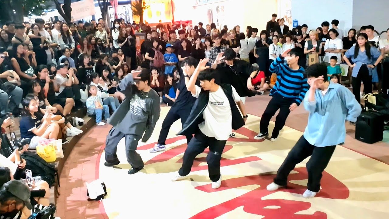 [STREET ARTIST] HAF. INTERACTIVE HONGDAE BUSKING. 240928.