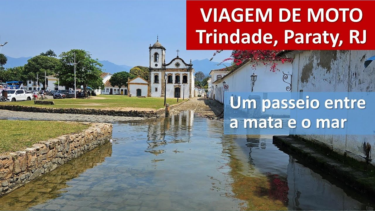 Viagem de Moto de Belo Horizonte a Trindade, Paraty (RJ) | Um passeio entre a mata e o Mar