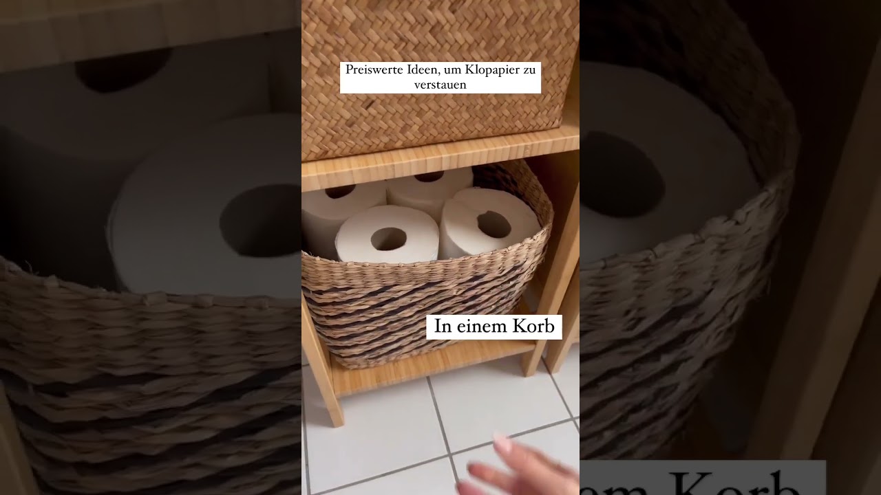 5 preiswerte Ideen, Klopapier zu verstauen | Ordnung In 15 Min. Am Tag | Bienchenclub