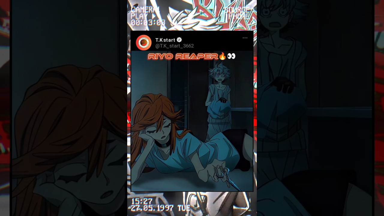 Riyo Reaper🔥👀 #gachiakuta #animeedit #viral #shorts #anime #riyo