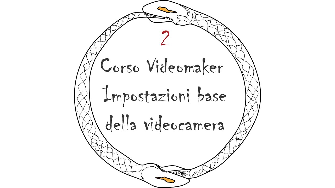 Tutorial Videomaker N°2 - Impostazioni e i settaggi essenziali della nostra fotocamera o videocamera