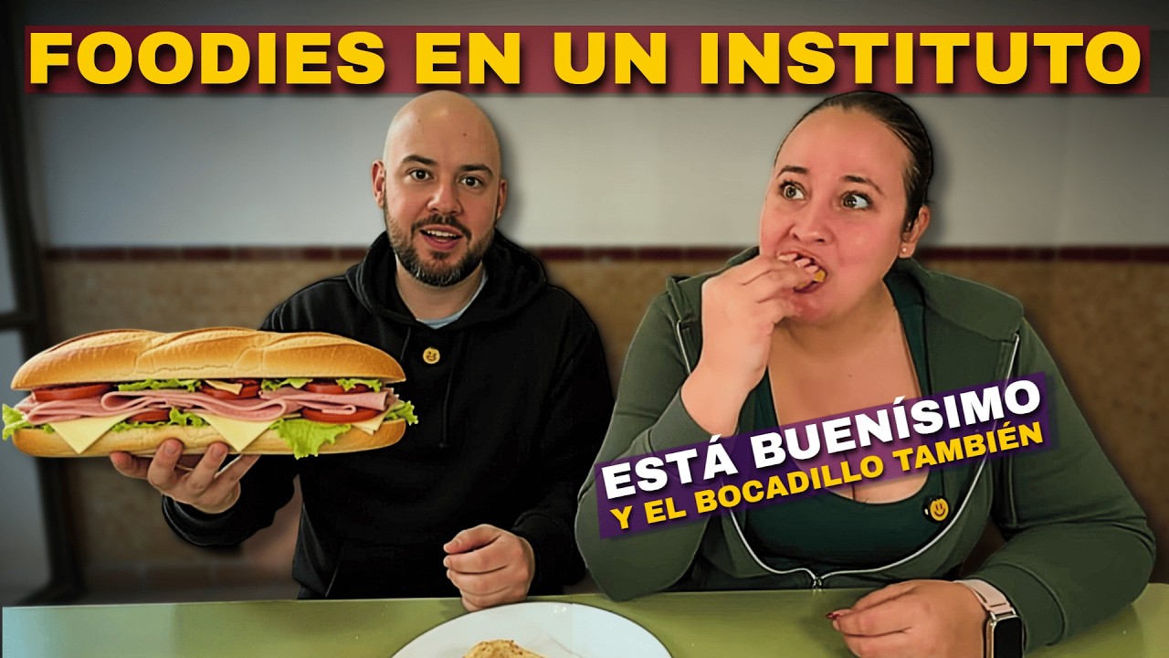 GRABANDO EN LA CAFETERÍA DE UN COLEGIO