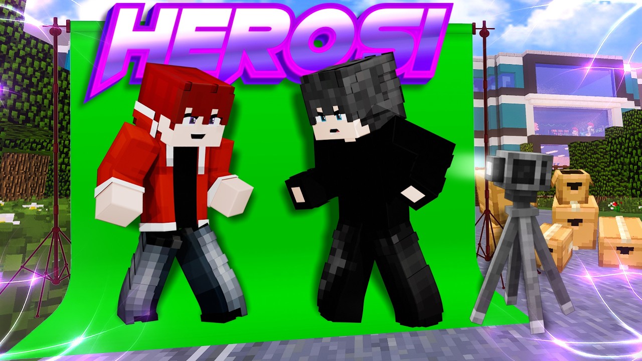 KULISY NAGRYWEK!😜- JAK POWSTAJĄ MINECRAFT HEROSI?!!🤩😯