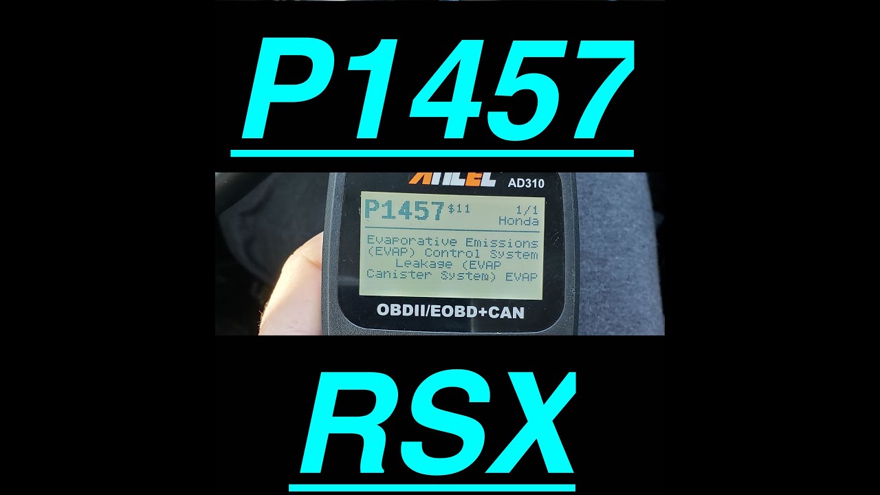 P1457 RSX/Civic/CR-V Vapor Canister Purge Solenoid Replacement