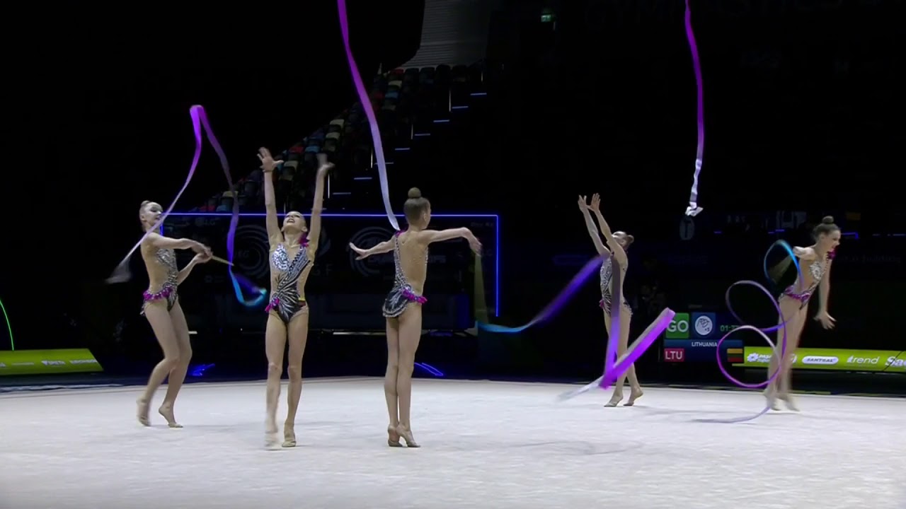 LR menines gimnastikos jaunimo rinktine Europos cempionato finale 2019