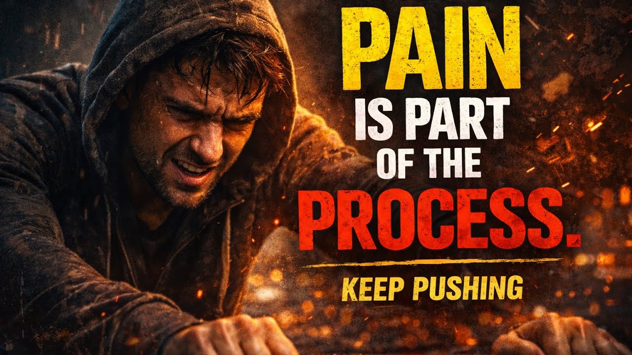 Pain Builds Success. Keep Going. 