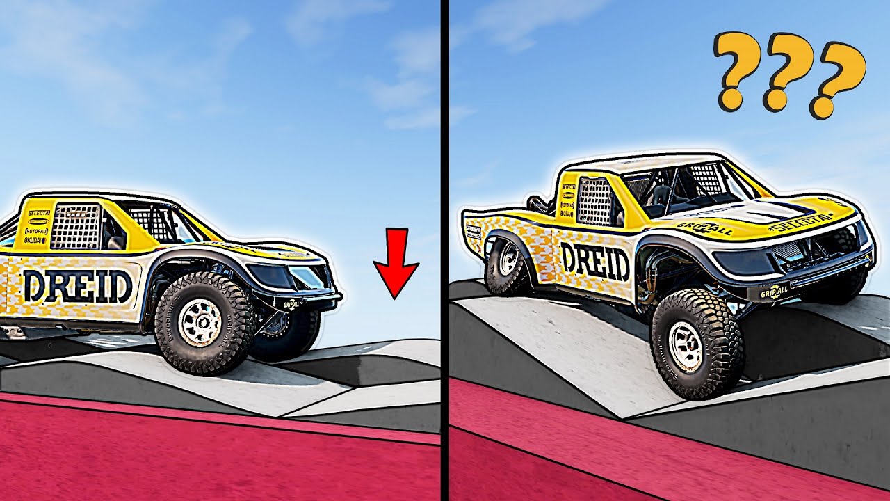 Vehicles VS Suspension Test Road in BeamNG.drive