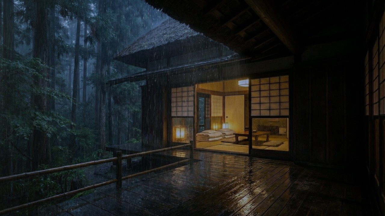 Sleep Better Tonight with Relaxing Rain Sounds | A Comforting Background for Quiet Moments