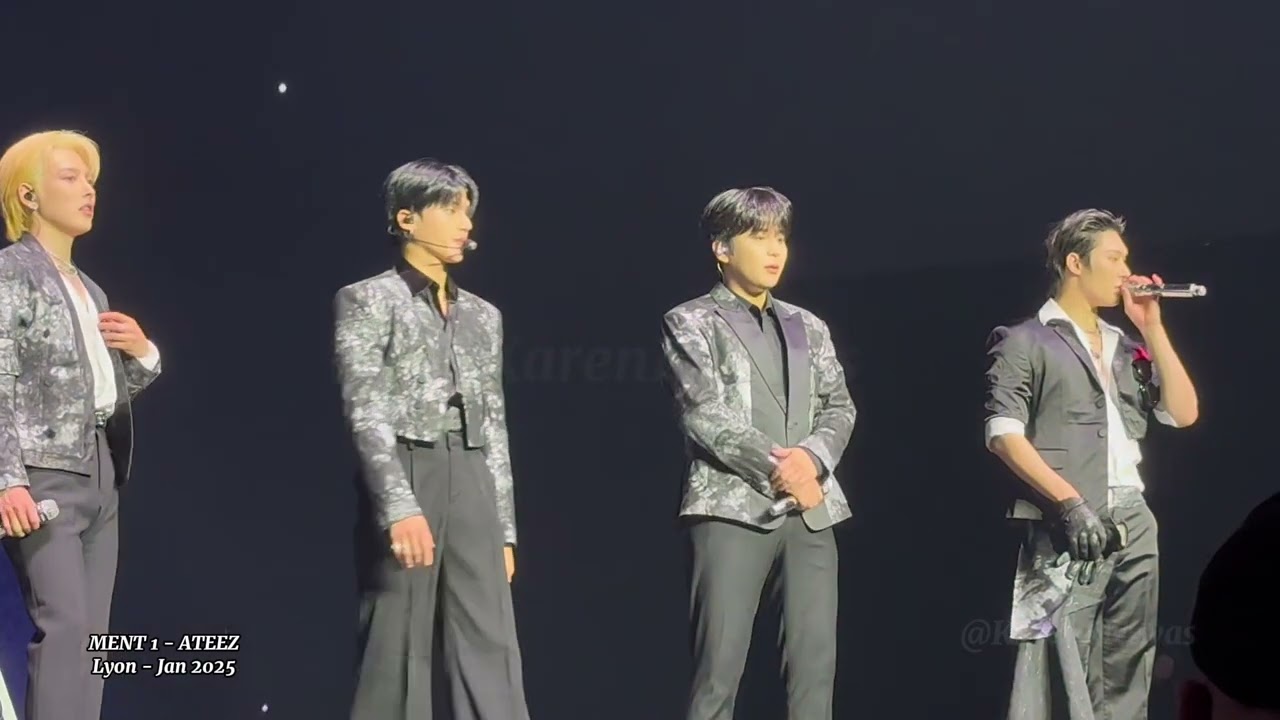 [20250118] MENT 1 - ATEEZ LYON 2025