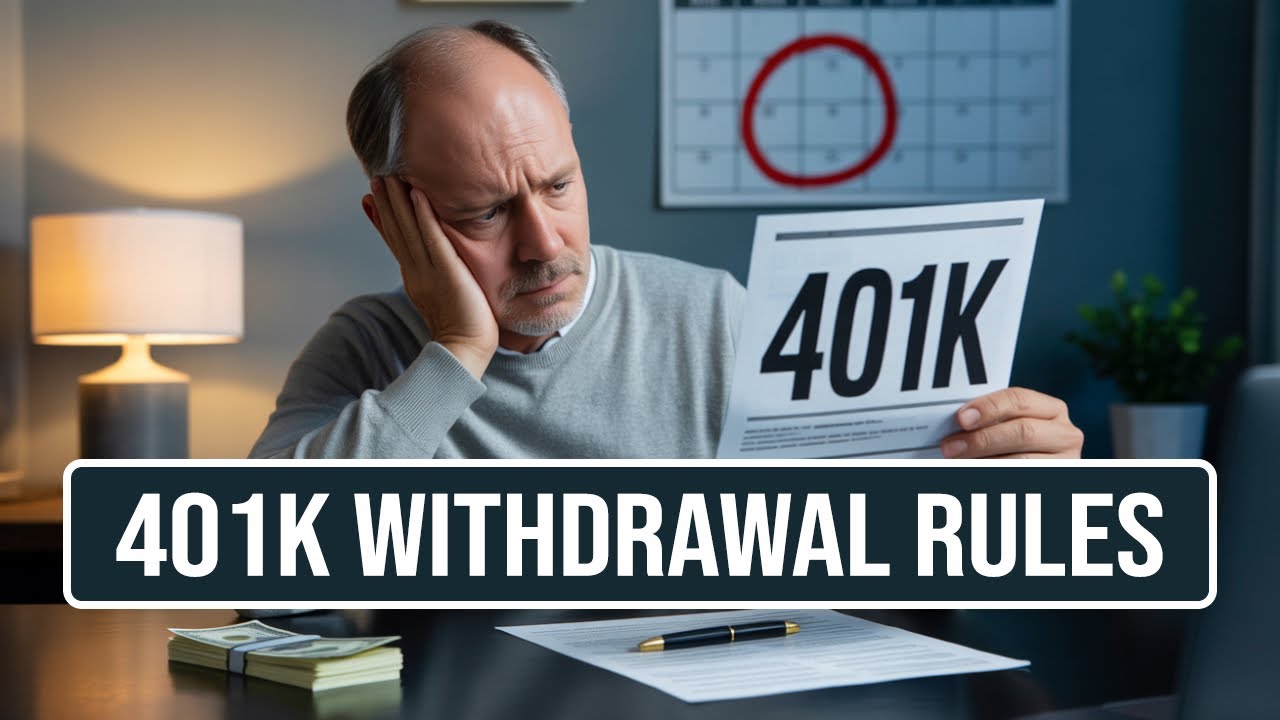 The 401k Withdrawal Rules You NEED to Know (Avoid Penalties!)