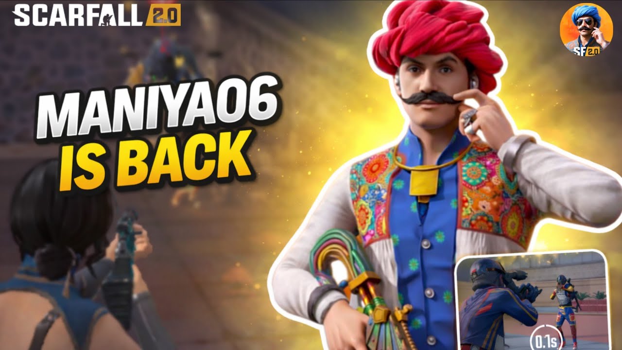 SCARFALL 2.0 MANIYA06 IS BACK 💀 INDIAN BETTEL ROYAL GAME 🔥