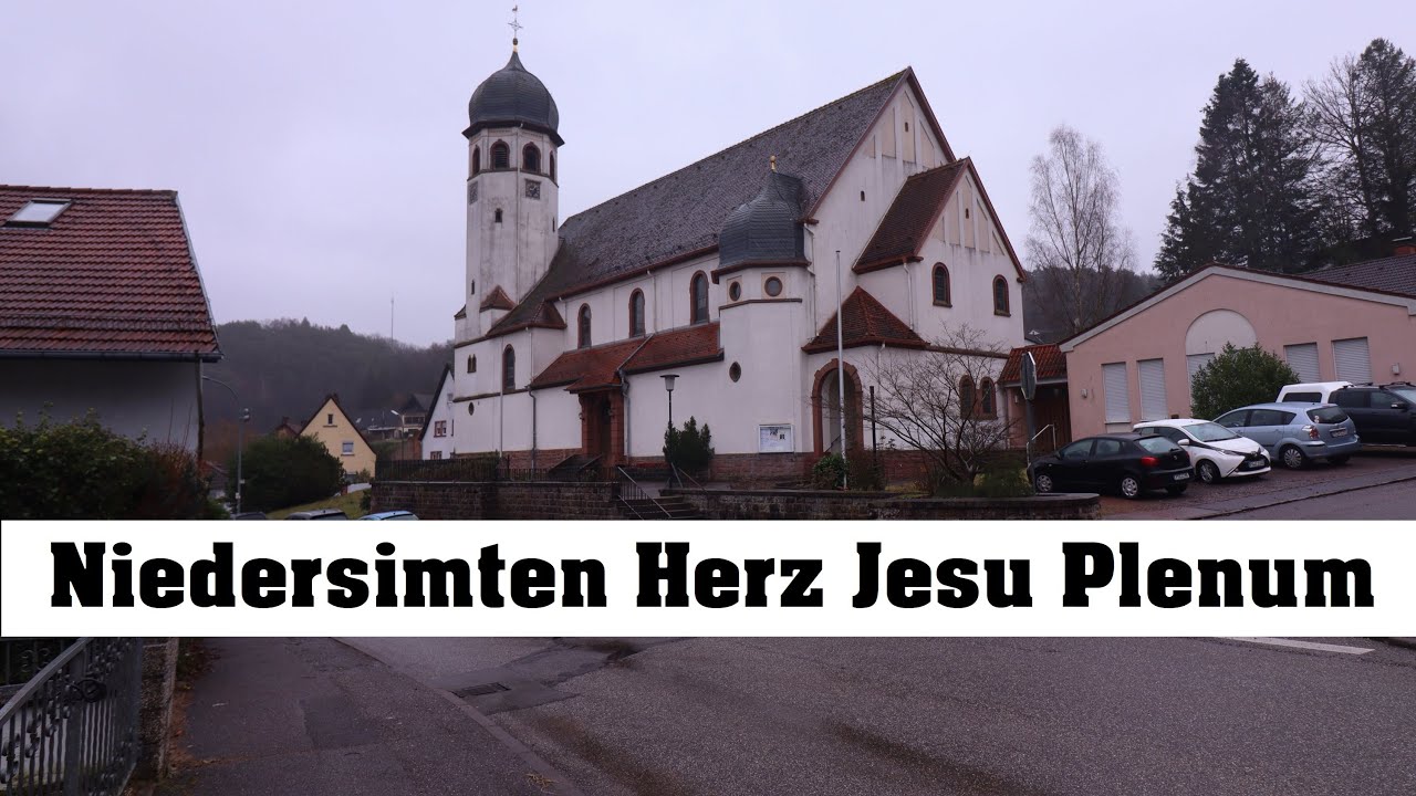 PIRMASENS (D)-Niedersimten, Herz-Jesu-Kirche, Vollgel&auml;ut