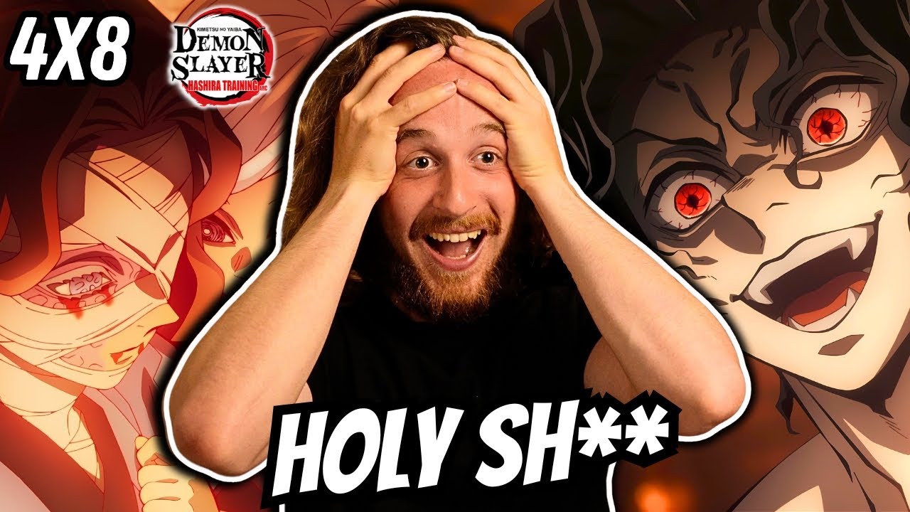 BEST EPISODE EVER🔥 DEMON SLAYER Episode 8 Season 4 (REACTION)