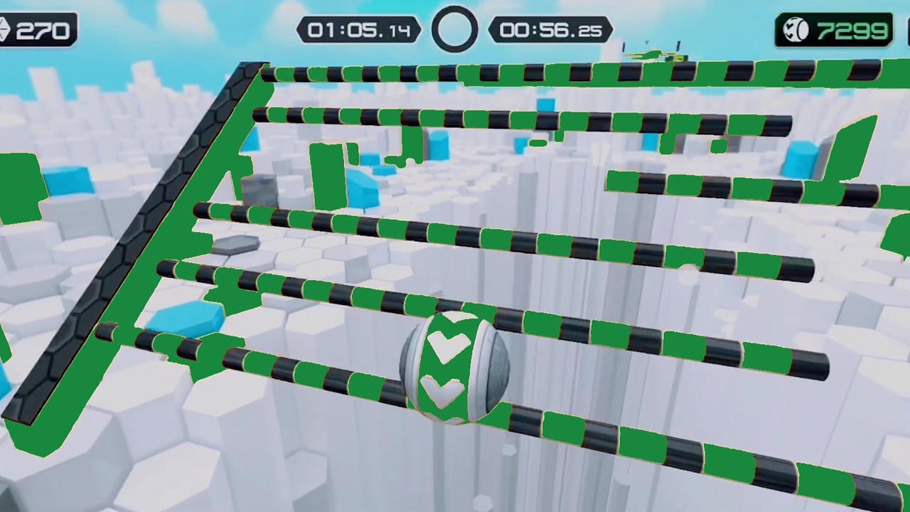 Color Changing GYRO BALLS 💥 Naftrix Gaming Game 385 Gyrosphere Trials 