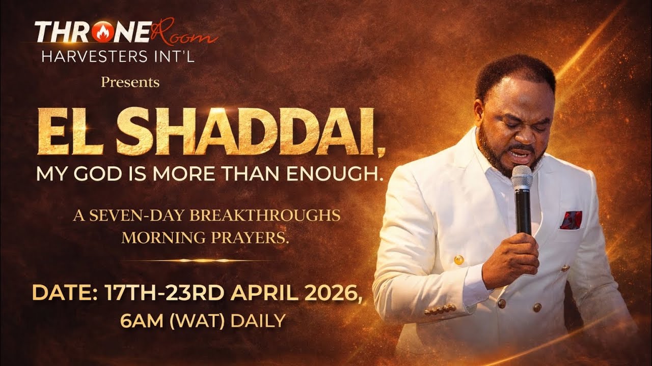 DAY THREE: 7-DAY BREAKTHROUGH MORNING PRAYERS :: FEB 19TH :: THRONEROOM HARVESTERS TV