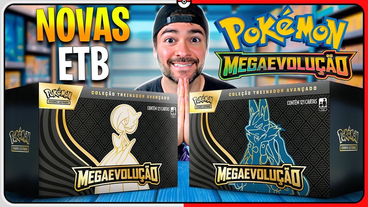 As NOVAS ELITE TRAINER BOX de CARTA POKÉMON MEGA EVOLUÇÃO | Mega Lucario & Mega Gardevoir