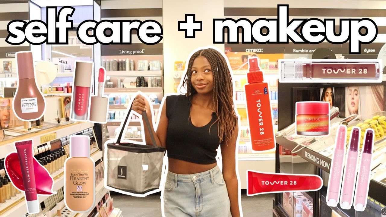 Come self-care makeup shopping with me at Sephora + haul!