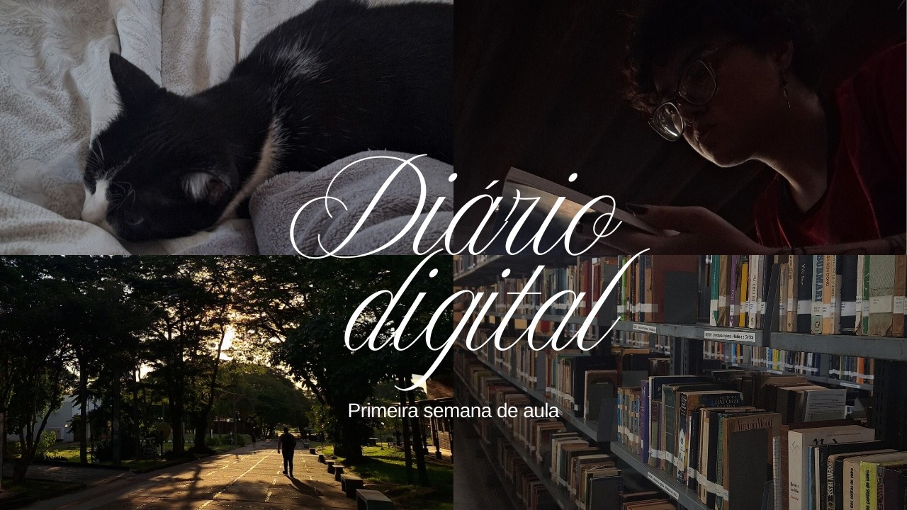 Primeira semana de aula na universidade | Rotina, leituras e um show de rock