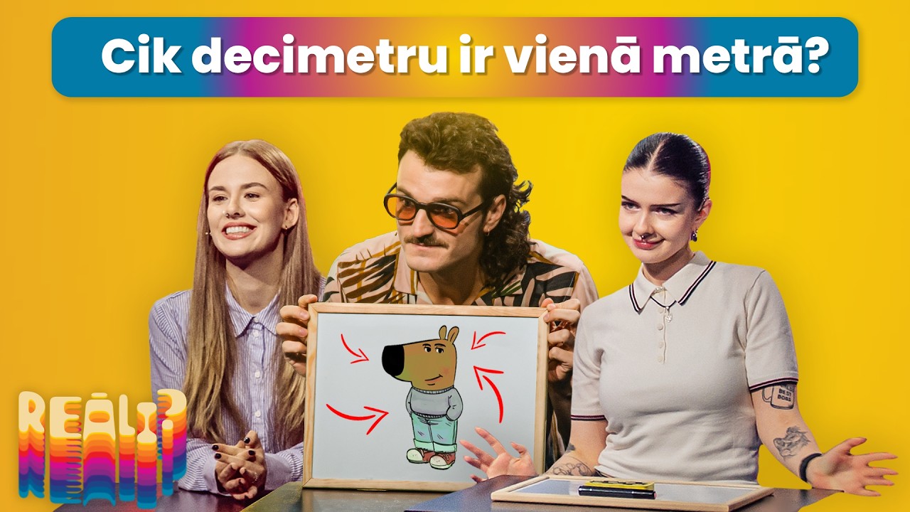 REĀLI? | Ilze Dobele, Diona un Marģers | 2. spēle