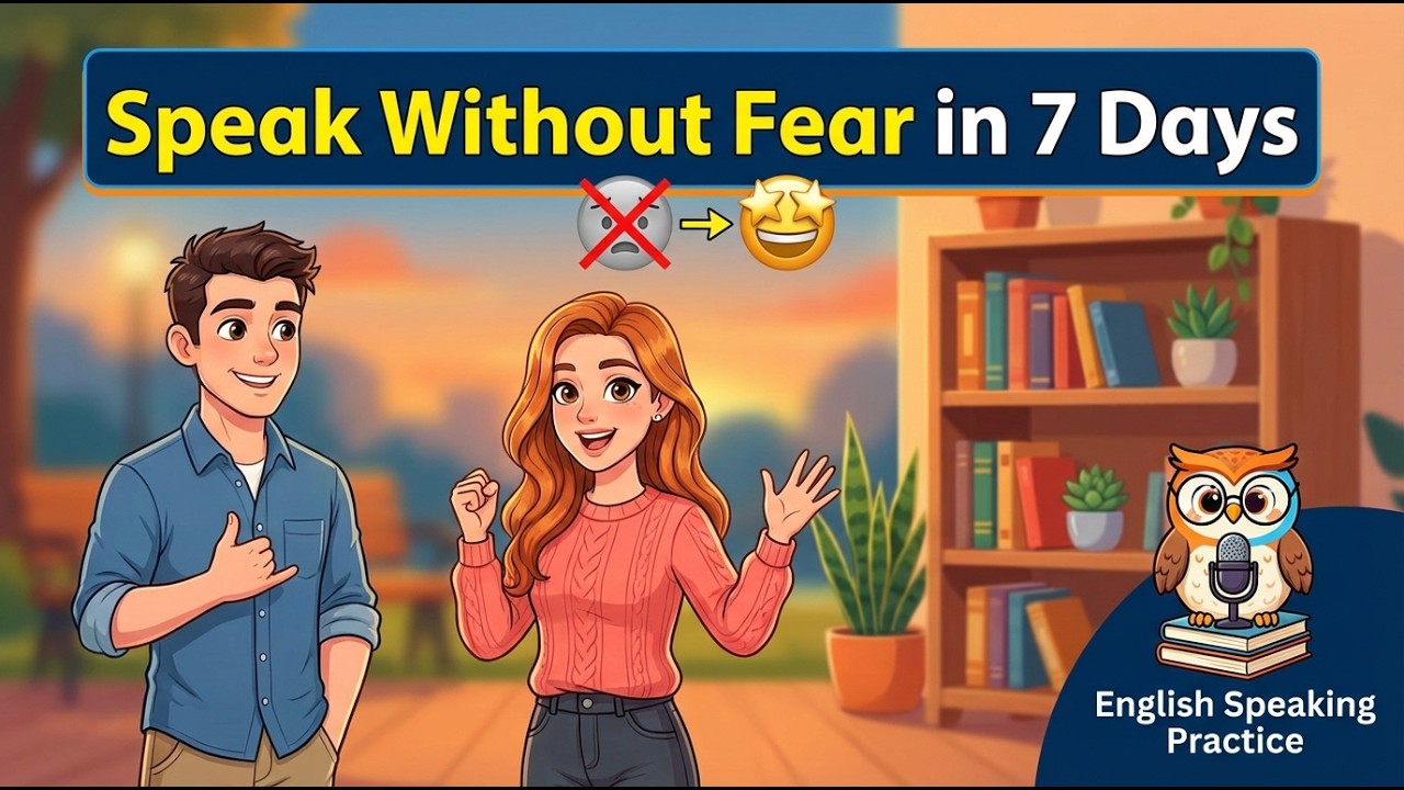STOP Being Afraid! Speak English Confidently in Just 7 Days