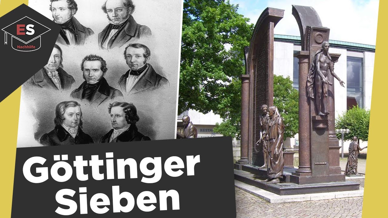 Göttinger Sieben 1837 - Ursache, Handlungsträger, Folgen -Zusammenfassung- Göttinger Sieben erklärt!