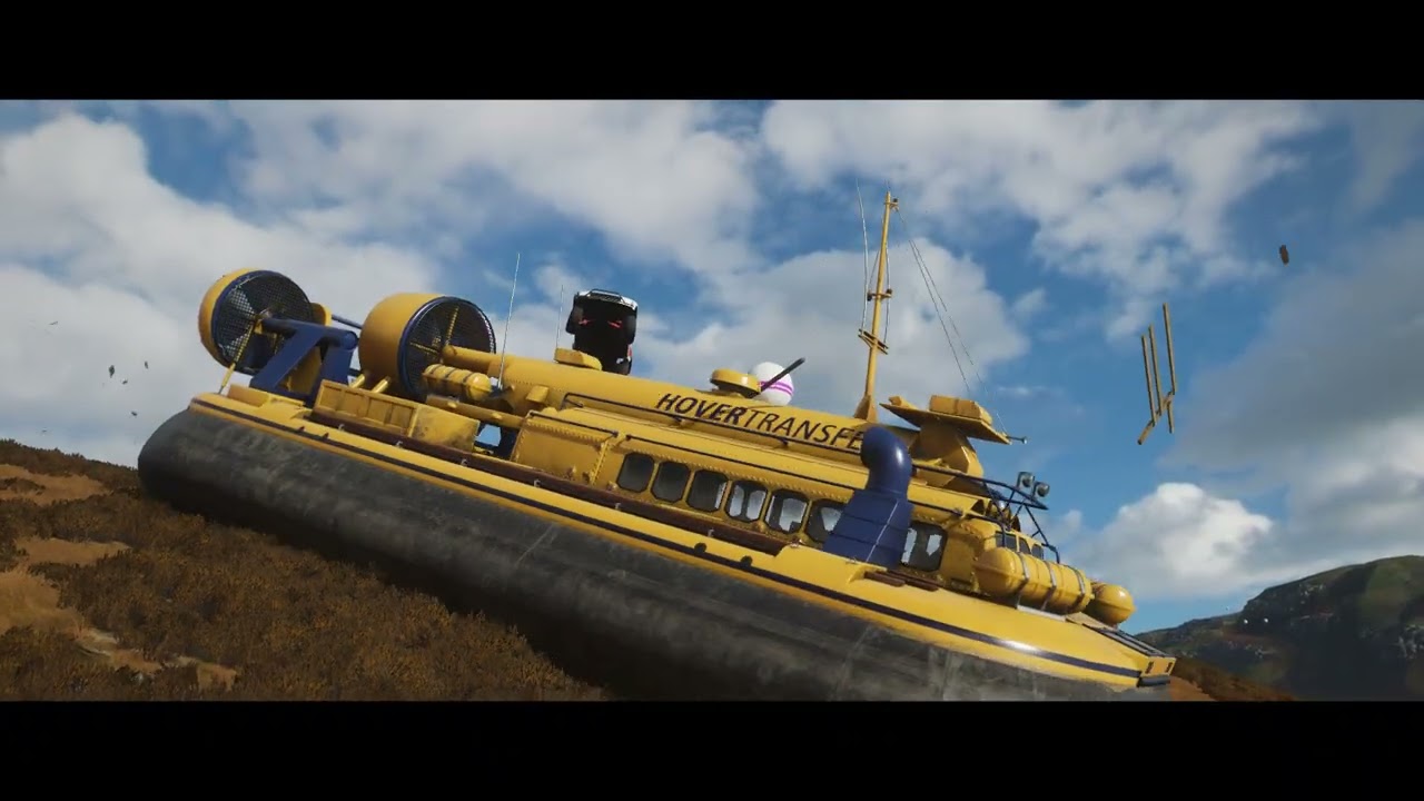 THE BEHEMOTH SHOWCASE CAR VS SHIP FORZA HORIZON 4 #forzahorizon4 #carvsship #gameplay
