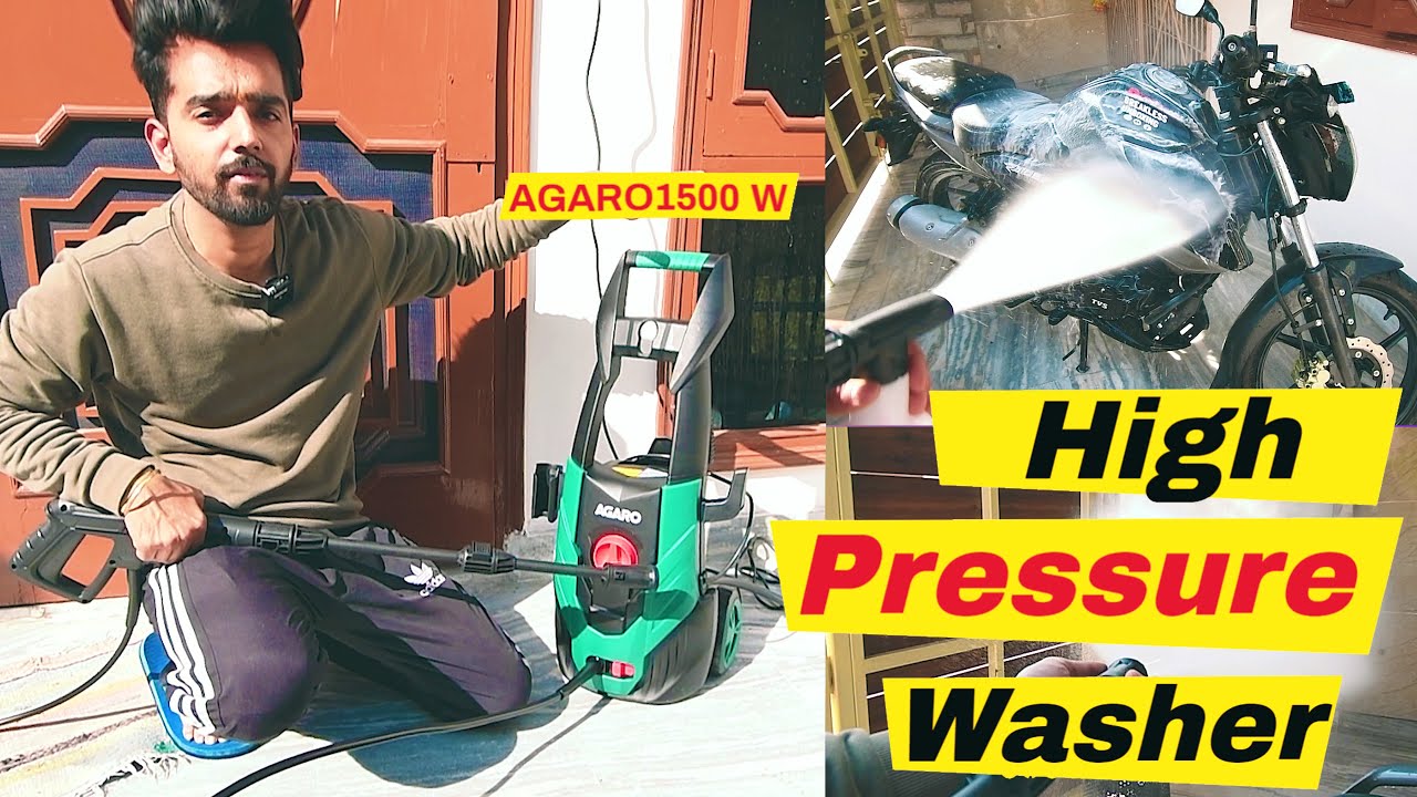 AGARO Grand 1500 Watts High Pressure Washer Review 2024 | How to Use | Best Pressure Washer In India