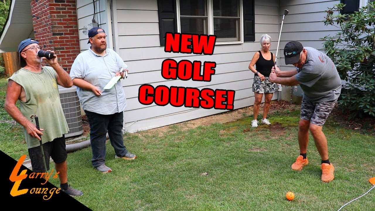 Psycho Dad Tries the New Golf Course!