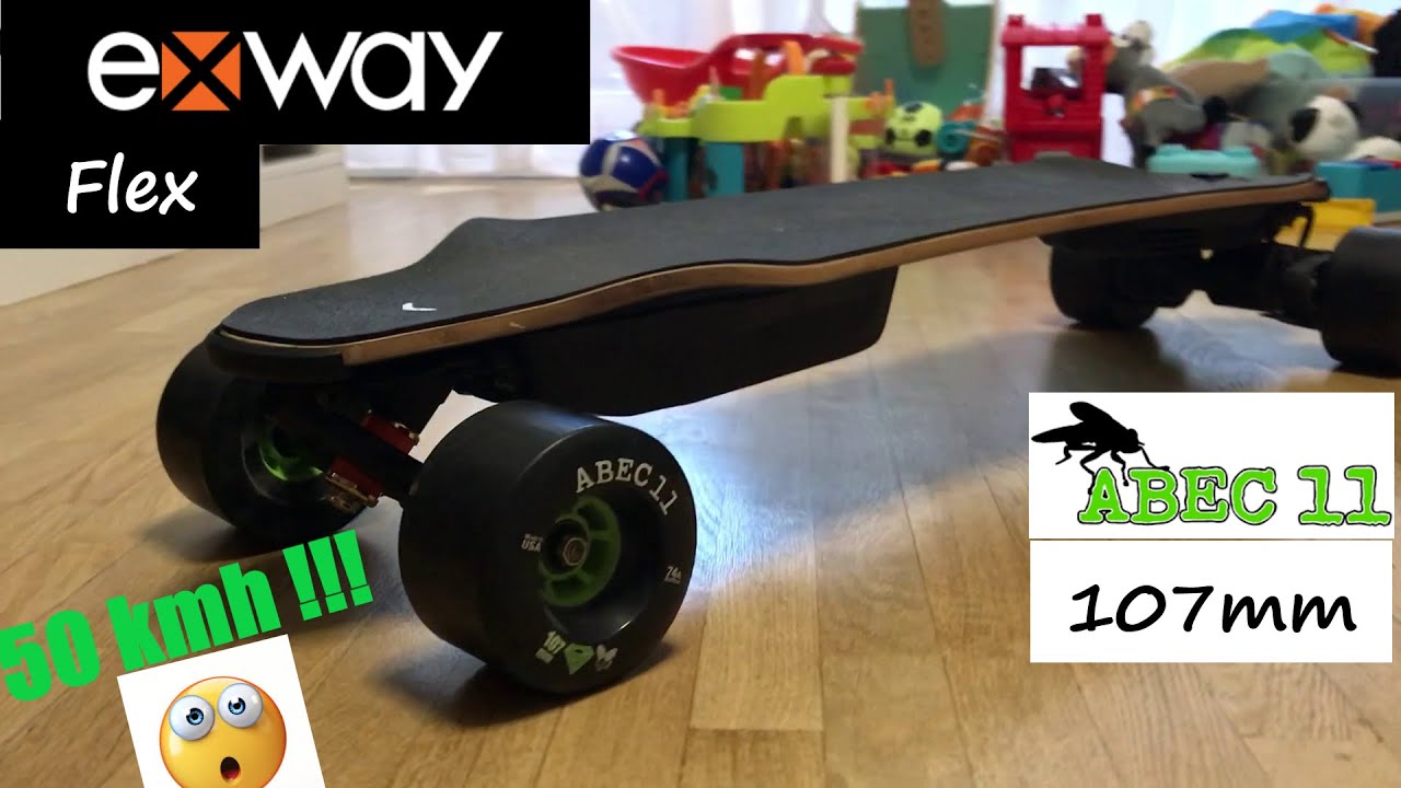 Exway Flex x ABEC11 107mm - gros upgrade ?