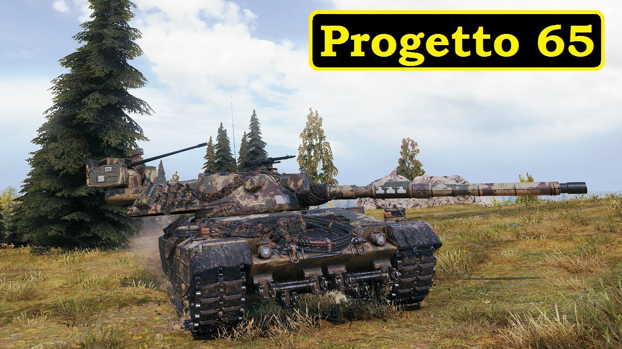 Progetto M40 mod  65.  World of Tanks Top Replays.