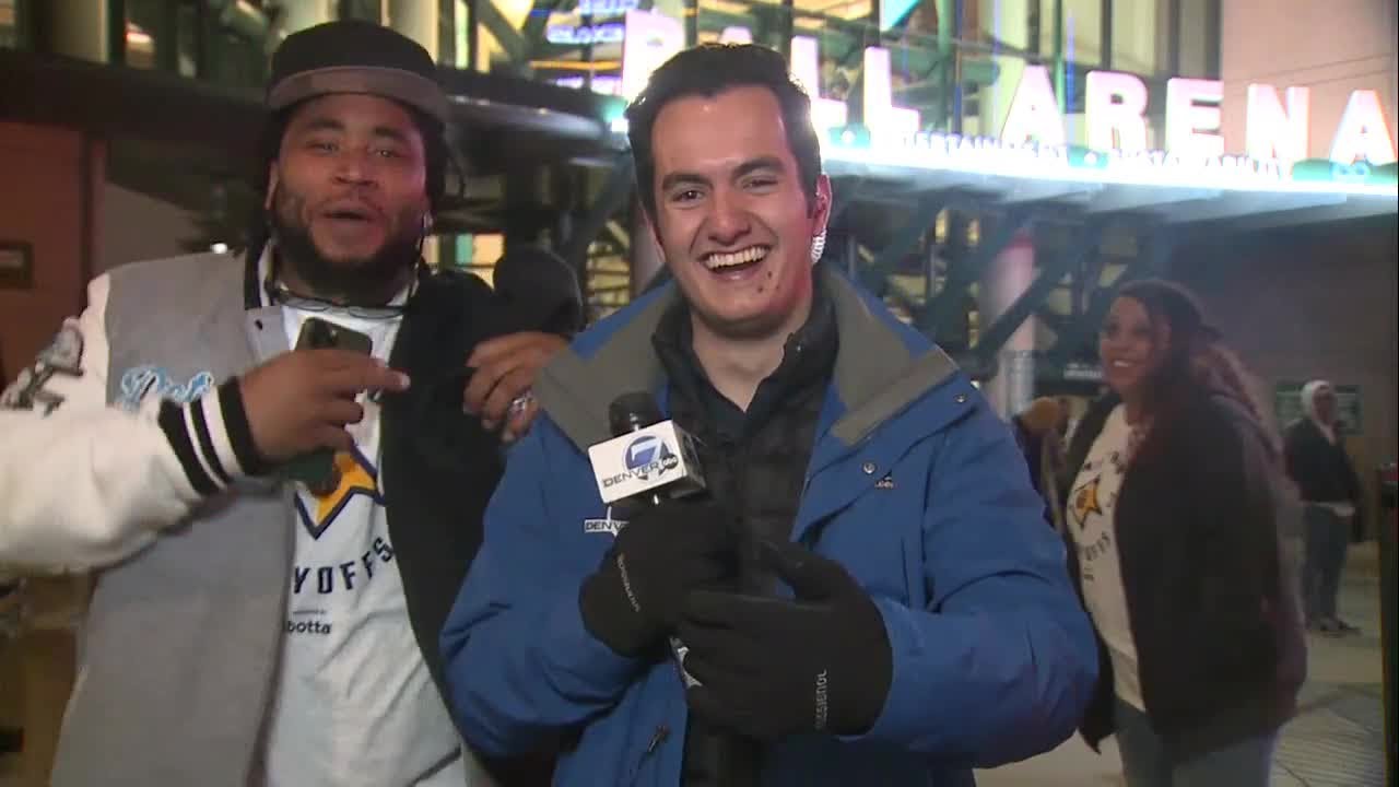 Nuggets fans riding high after Game 1 win over Lakers