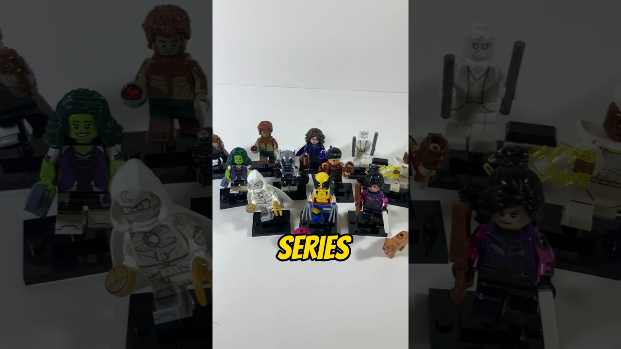 LEGO Marvel CMF Series 2 is GREAT!