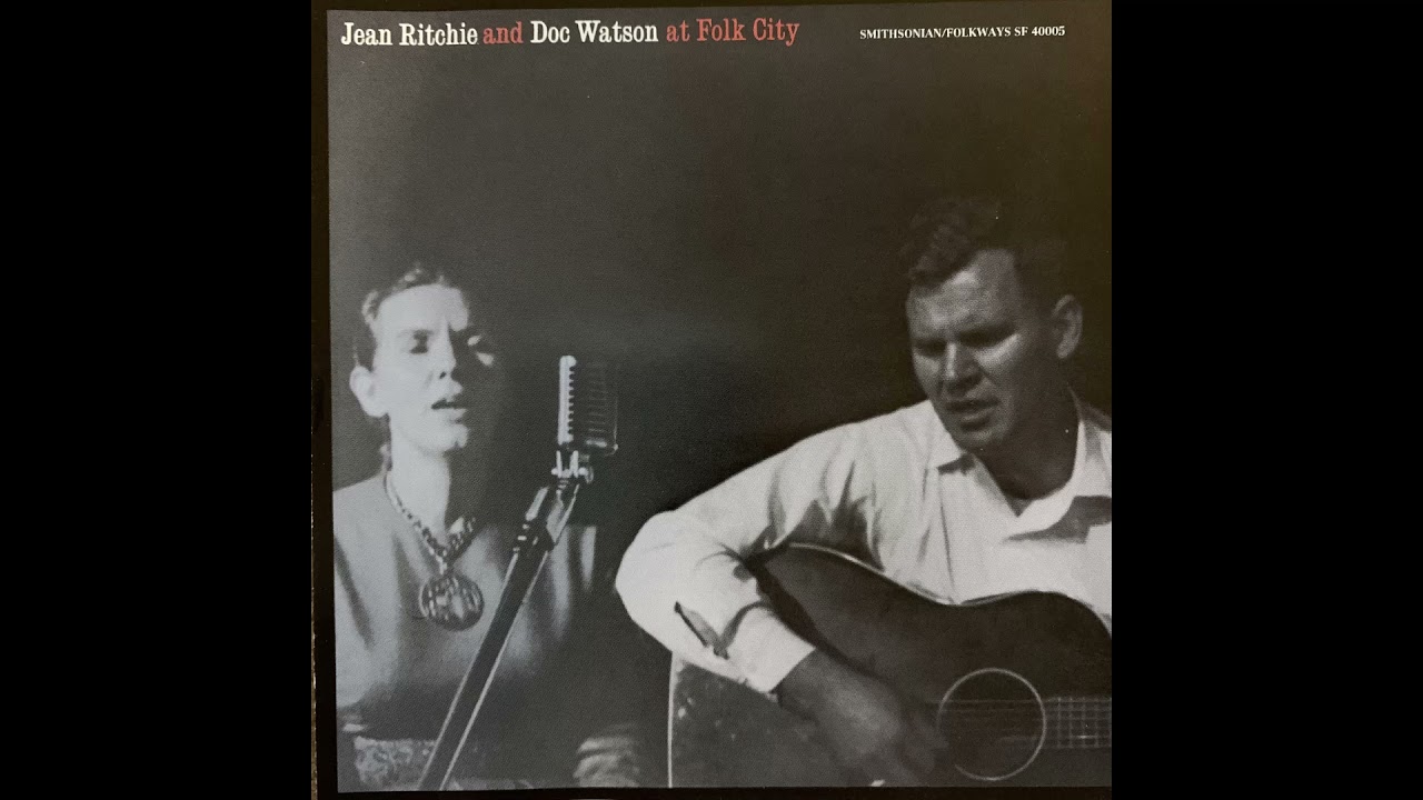 Jean Ritchie and Doc Watson at Folk City