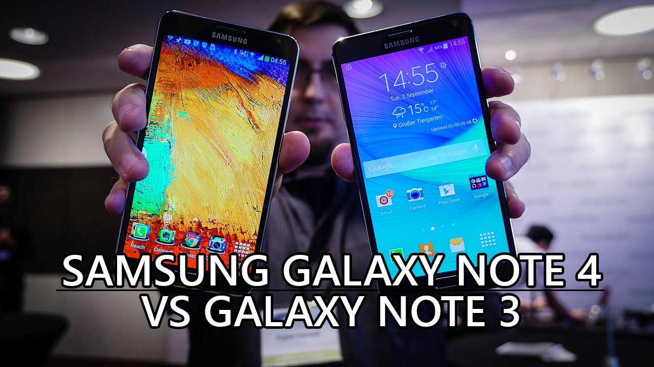 Samsung Galaxy Note 4 vs Galaxy Note 3 - Quick Look