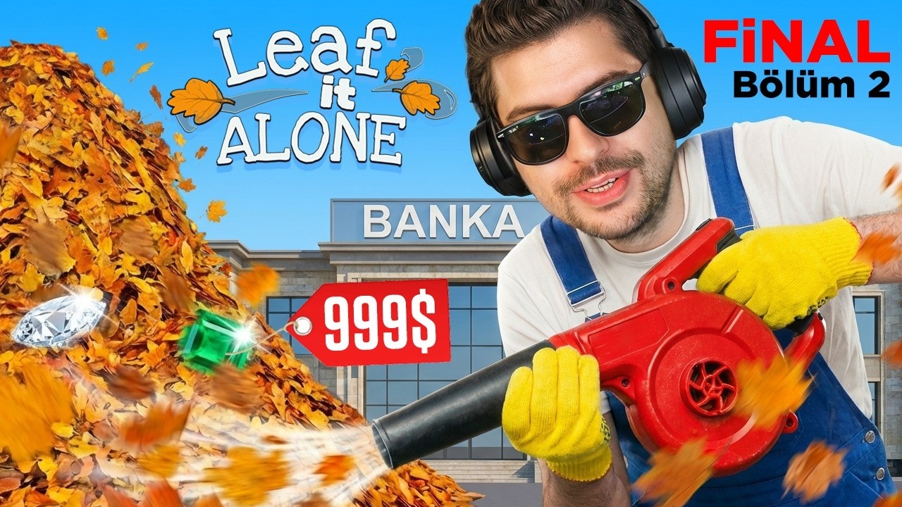 YAPRAK TOPLAYARAK ZENGİN OLMAK! | Leaf it Alone (2. BÖLÜM)