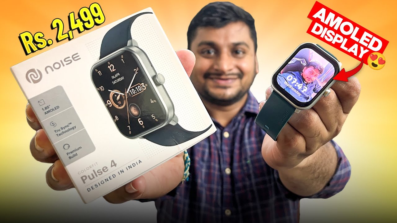 ₹2,499 க்கு தெறிக்க விடுற⌚️🔥Noise ColorFit Pulse 4 Unboxing and Review in Tamil