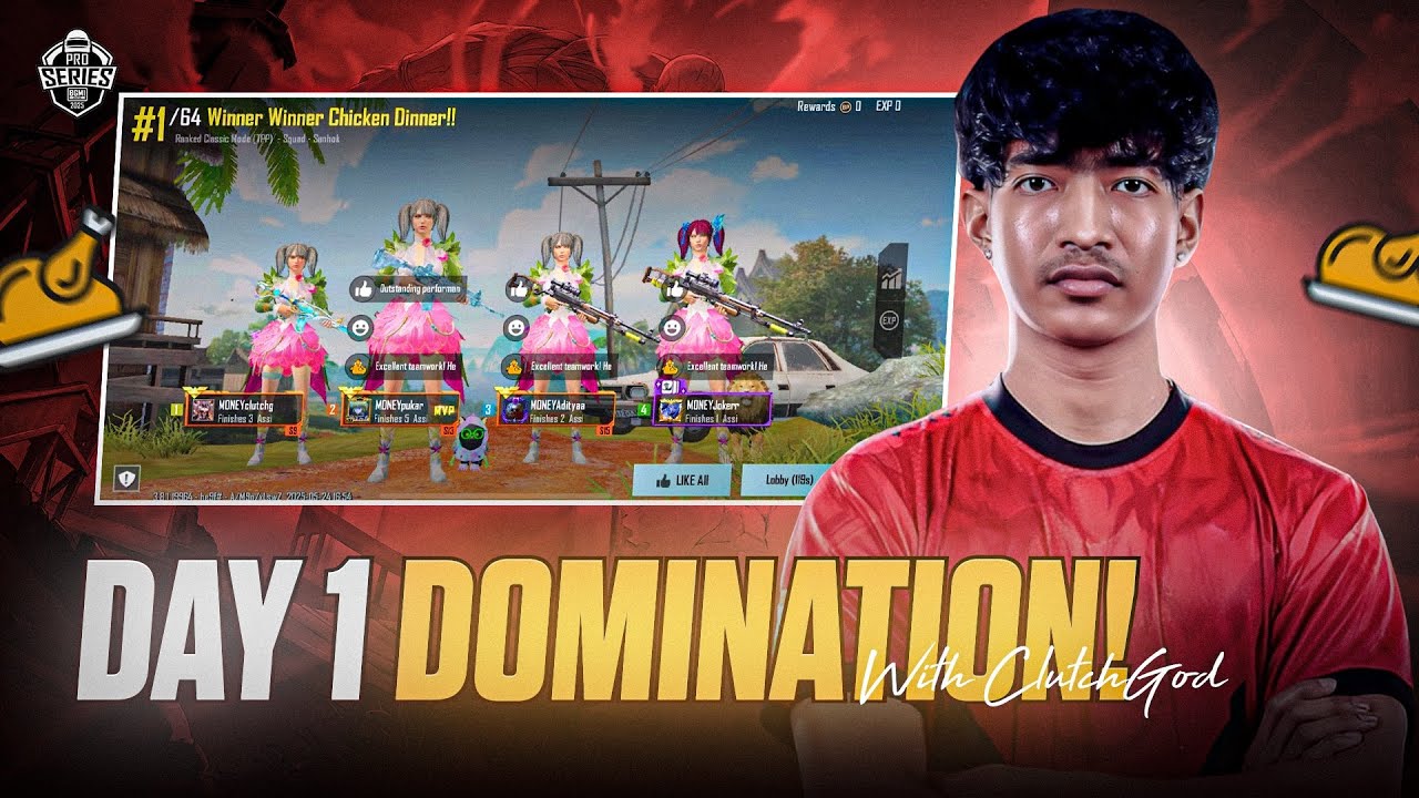 BMPS DAY1 CHICKEN DINNER | MONEY MAKERZ