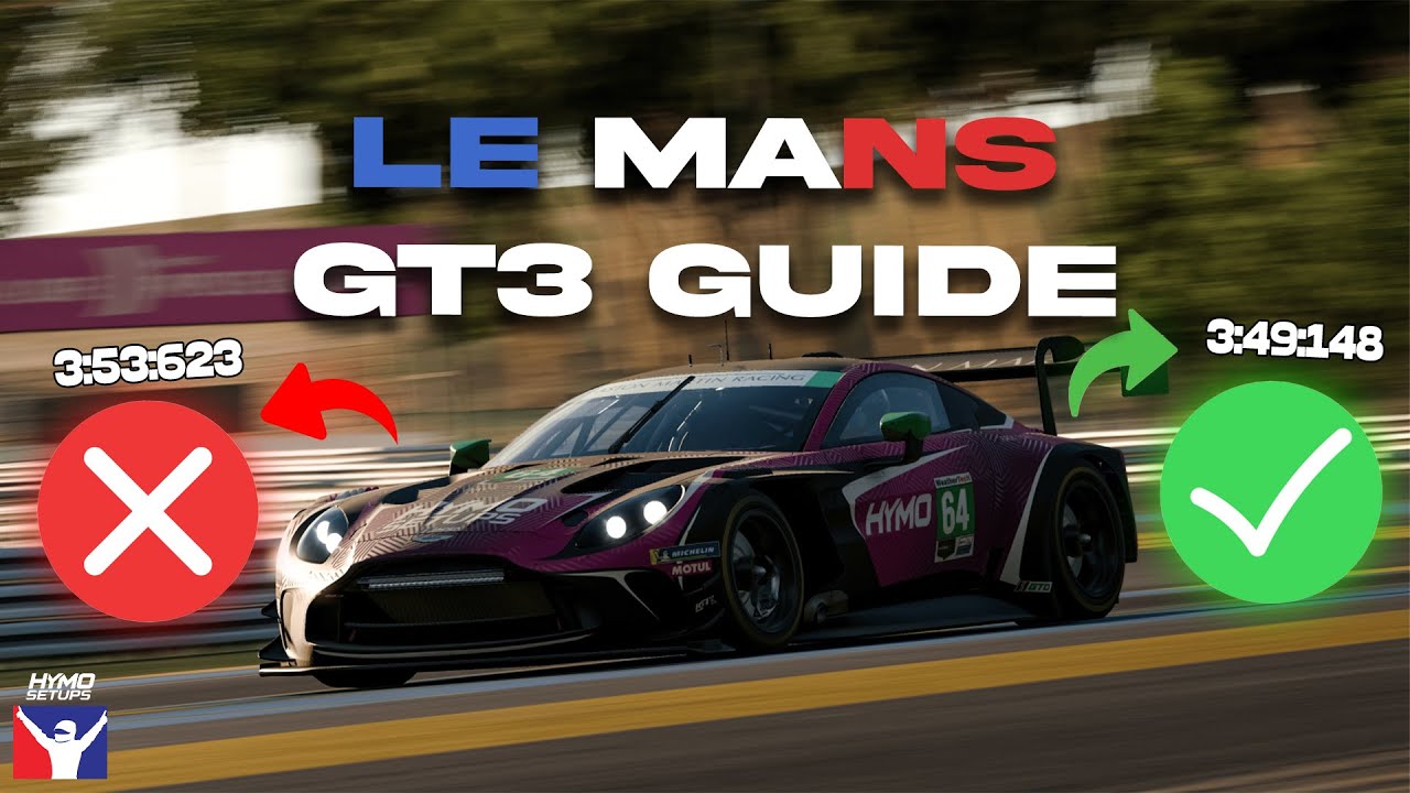 HOW TO DO LE MANS IN iRacing | GT3 Track Guide & Tips