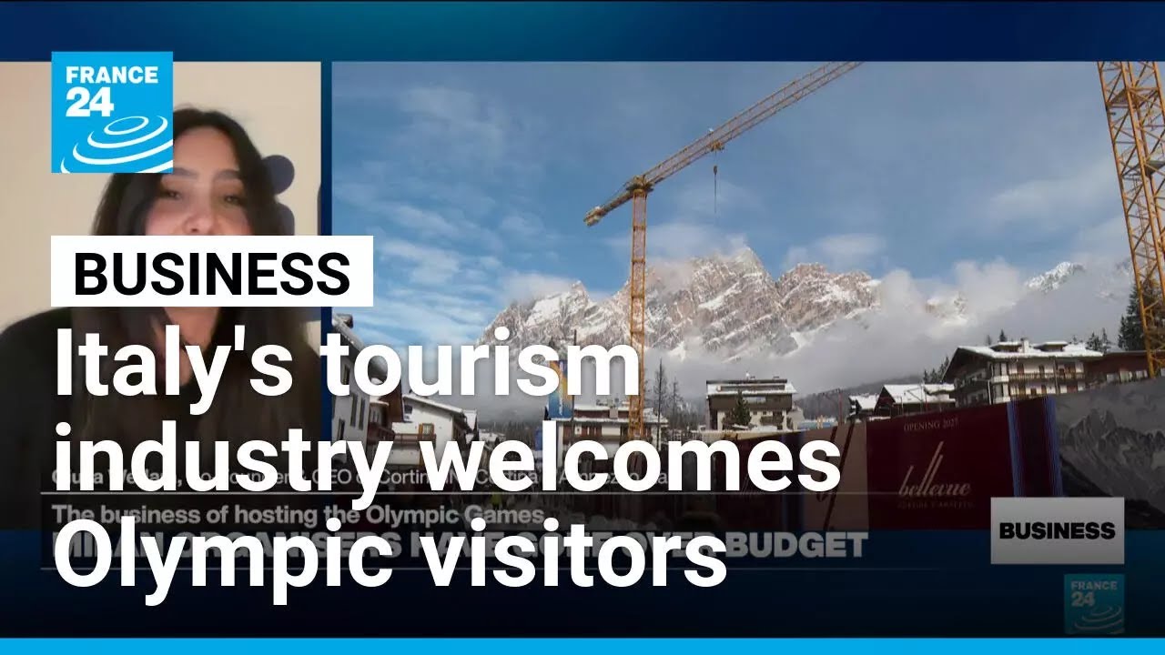 Italy's tourism industry welcomes Olympic visitors • FRANCE 24 English