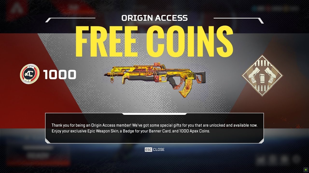 HOW TO GET FREE 1000 APEX COINS IN APEX LEGENDS