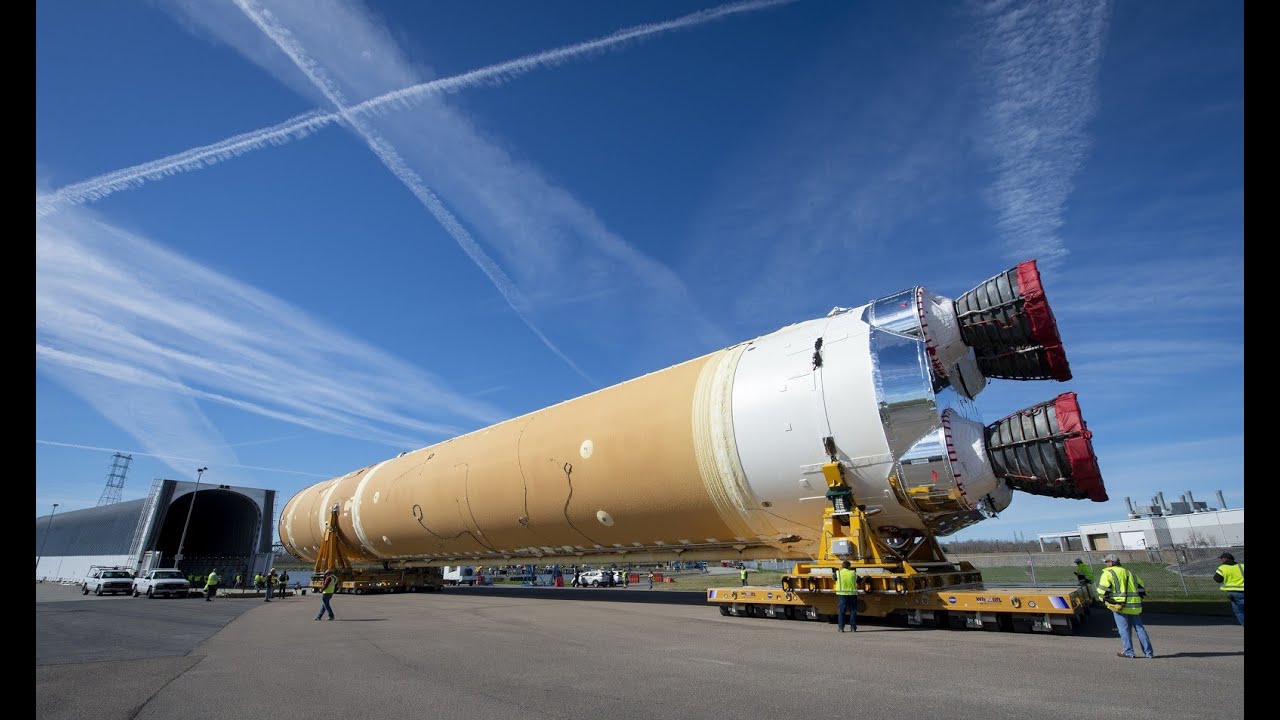 Space Launch System Unmanned Aerial Vehicle Video