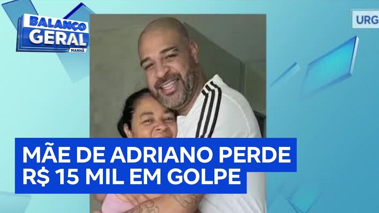 Mãe de Adriano Imperador cai em golpe criado por inteligência artificial e perde R$ 15 mil