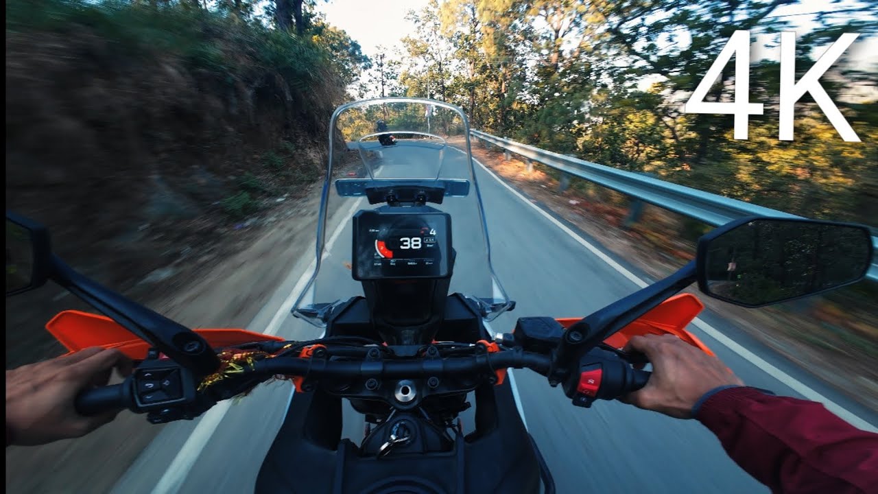 2025 KTM ADVENTURE 390  POV ride | Riding in Mountains | #bike #travel #djiosmoaction4 #povride