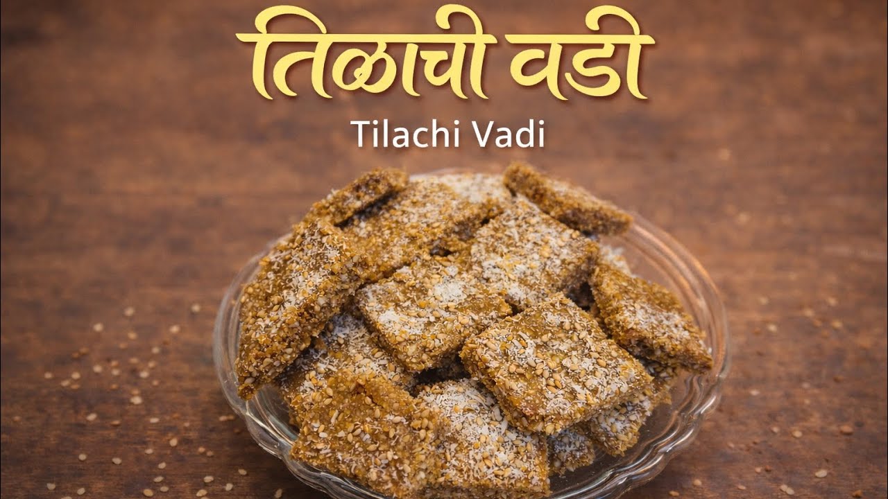 तिळाची वडी घरच्या घरी | Easy Tilachi Vadi Recipe | Makar Sankranti | @TheFlavourMarathi